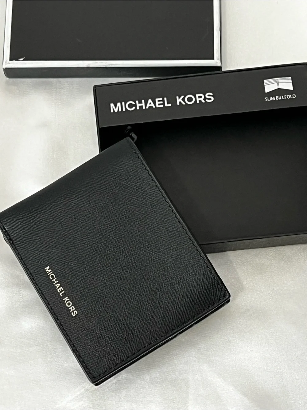 Michael Kors Men's Black Slim Billfold Wallet